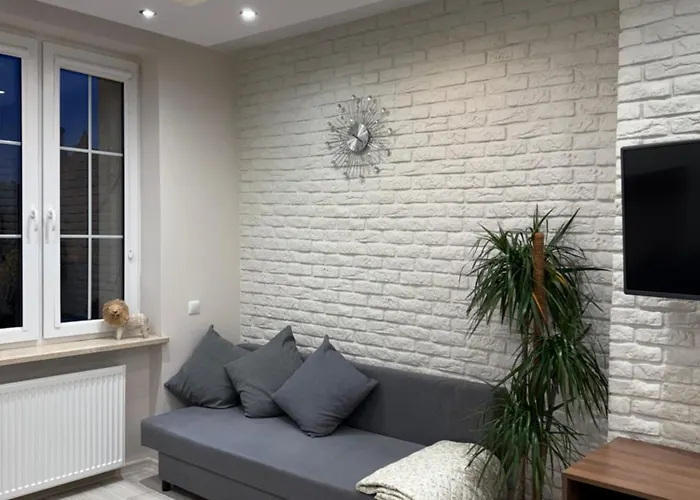 W Centrum Gdanska Lägenhet *